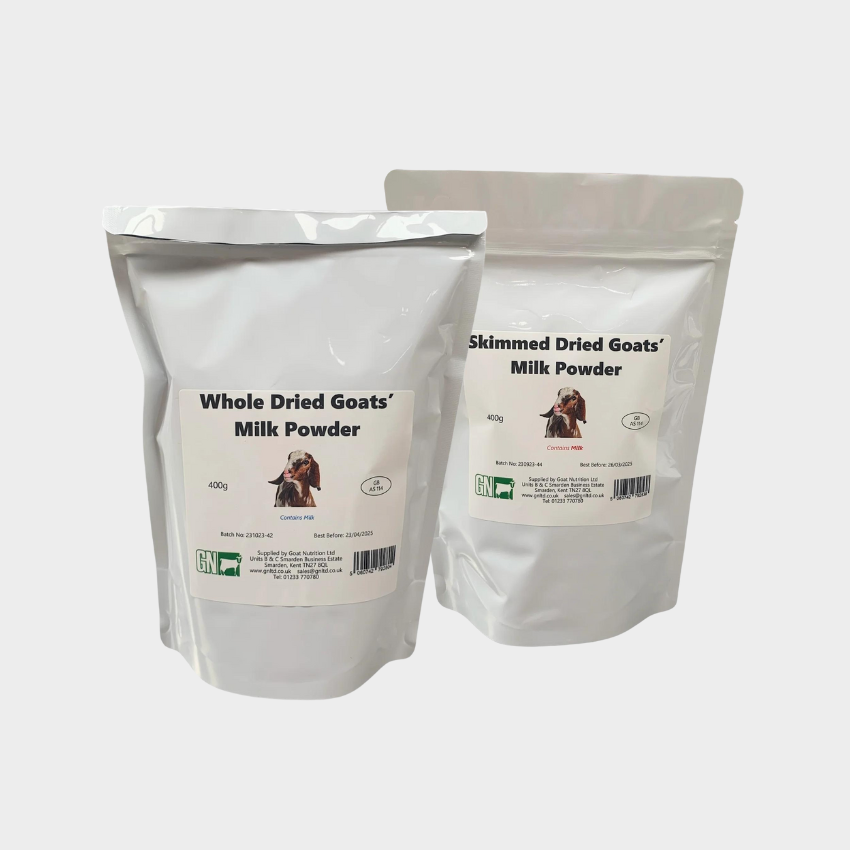 Whole & Skimmed Goats' Milk Powder – GN Ltd
