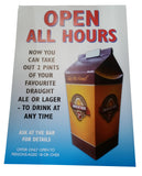 2 Printed Beer Hoppers + Poster (case of 100)