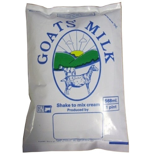 Milk Bags 1 pint (568ml) x 100 - Goat's & Cow's Milk