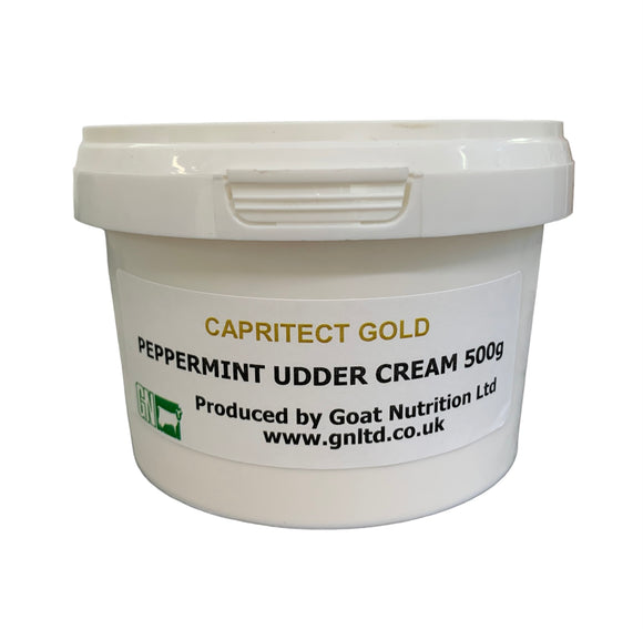 Capritect Gold - Peppermint Udder Cream with Essential Oils