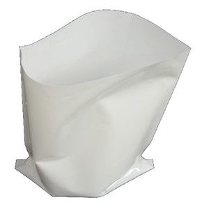 568ml (1 pint) plain white milk bags (Pack of 100)